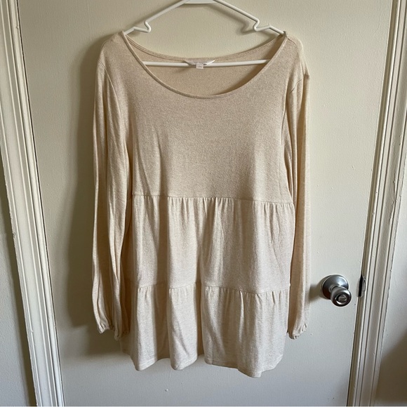 Lauren Conrad Tiered Tunic Top - Picture 2 of 4